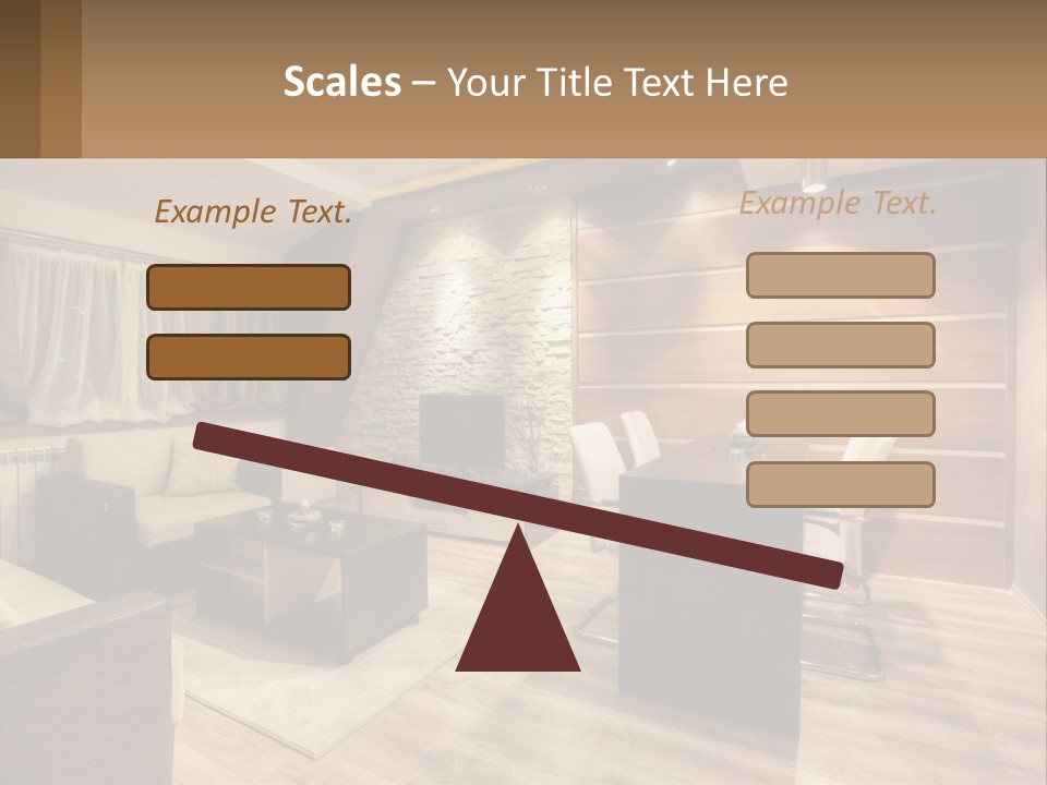Lawn Home Construct PowerPoint Template