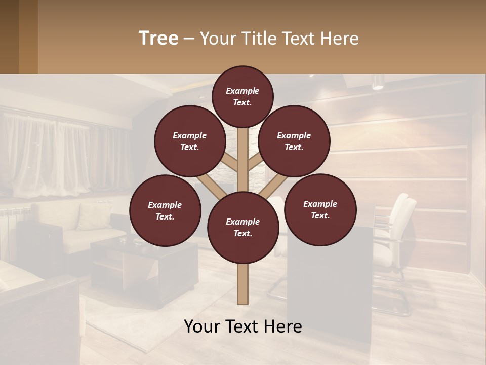 Lawn Home Construct PowerPoint Template