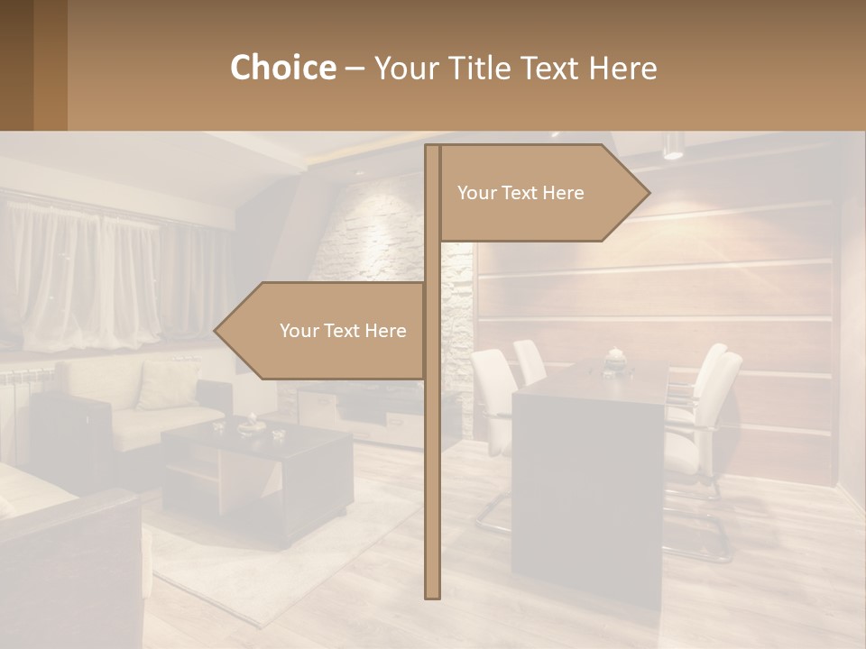 Lawn Home Construct PowerPoint Template