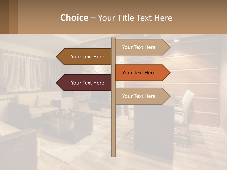 Lawn Home Construct PowerPoint Template
