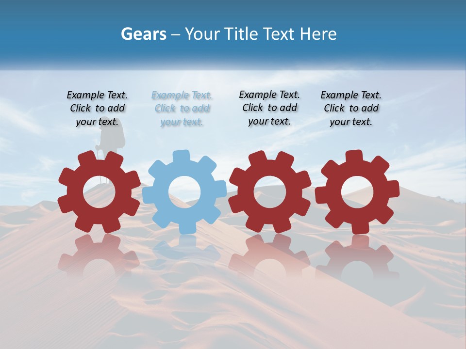 Human Hand Garden Nature PowerPoint Template