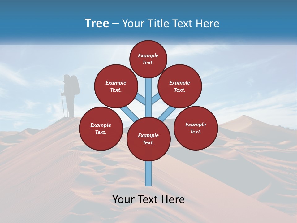 Human Hand Garden Nature PowerPoint Template