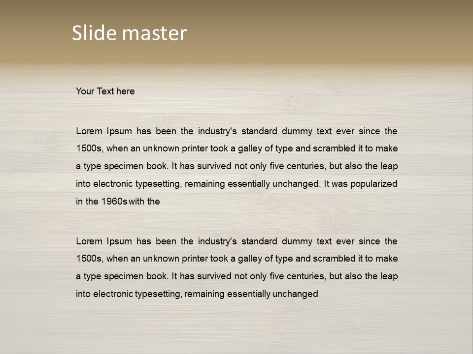 Architect Conceptual Made PowerPoint Template