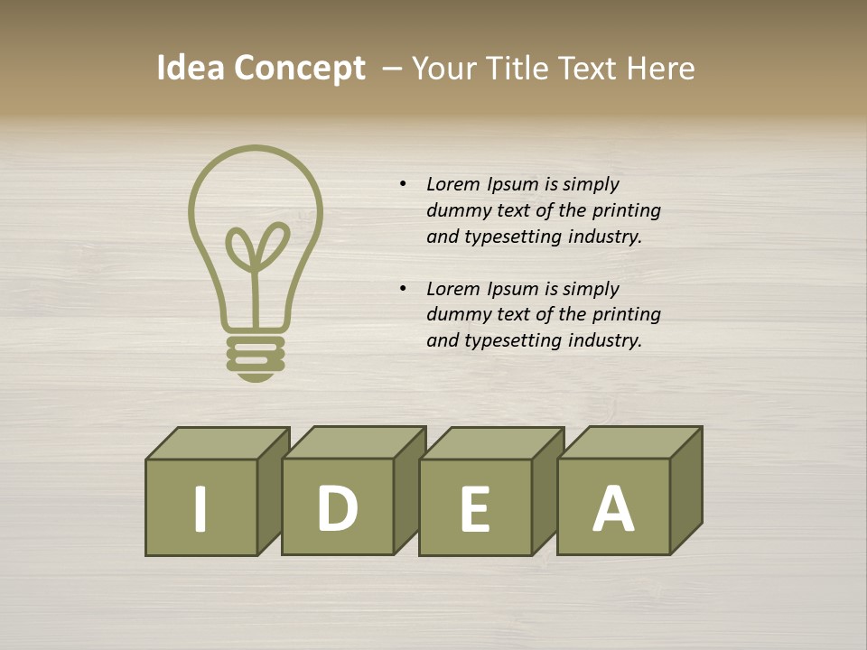 Architect Conceptual Made PowerPoint Template