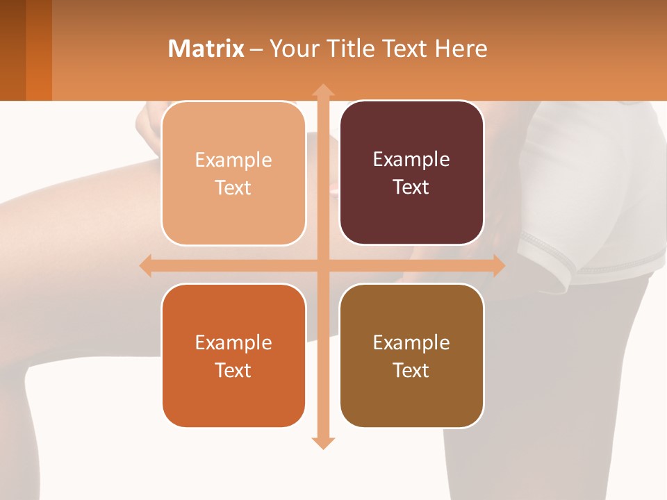 Nature Model Man PowerPoint Template