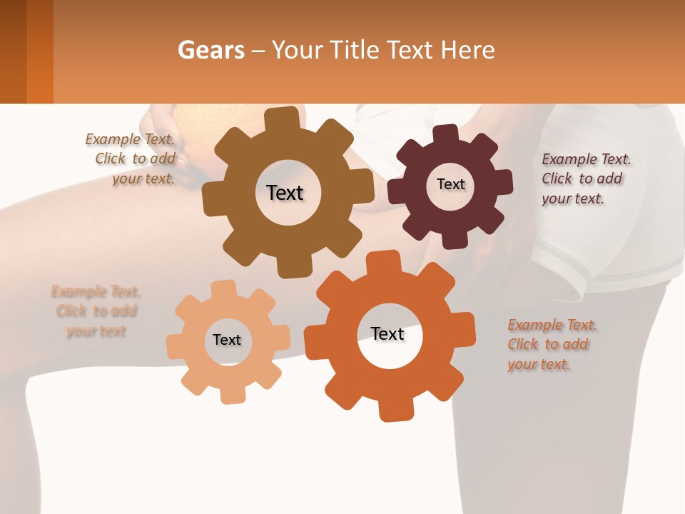 Nature Model Man PowerPoint Template