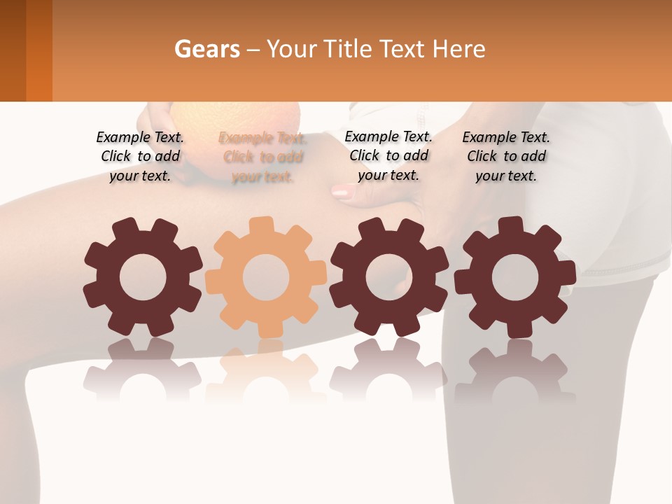 Nature Model Man PowerPoint Template