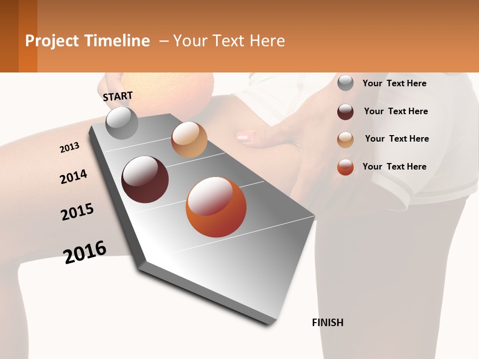Nature Model Man PowerPoint Template