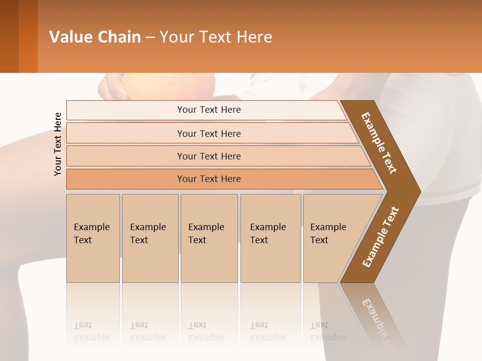 Nature Model Man PowerPoint Template