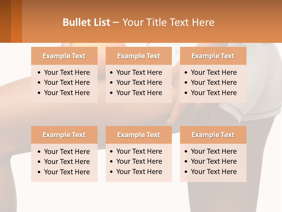 Nature Model Man PowerPoint Template