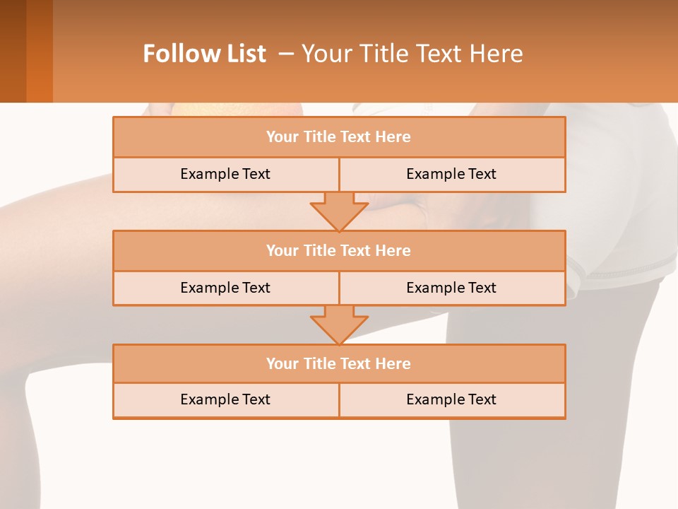 Nature Model Man PowerPoint Template