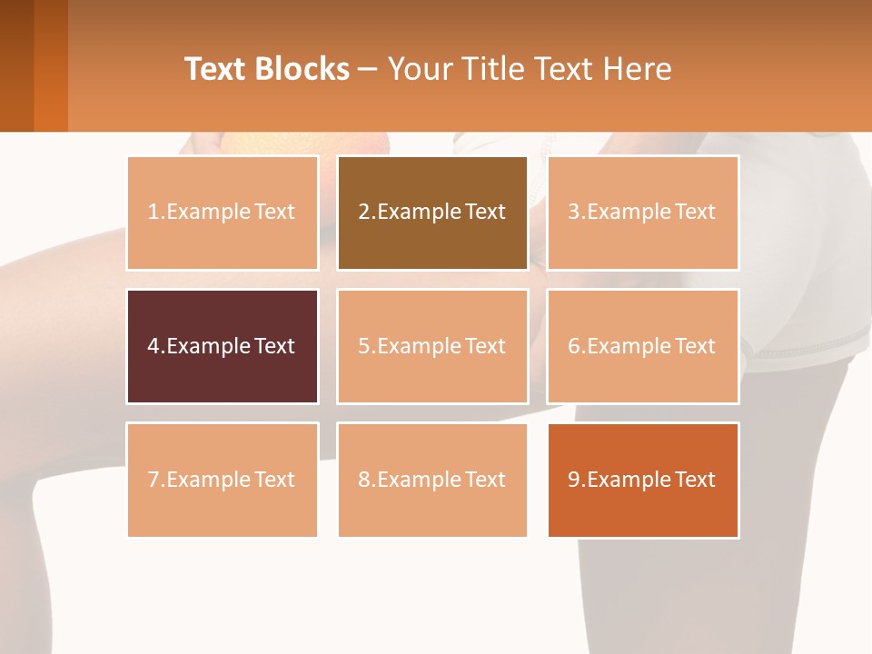 Nature Model Man PowerPoint Template