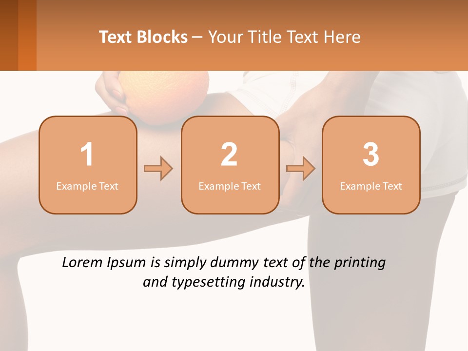 Nature Model Man PowerPoint Template