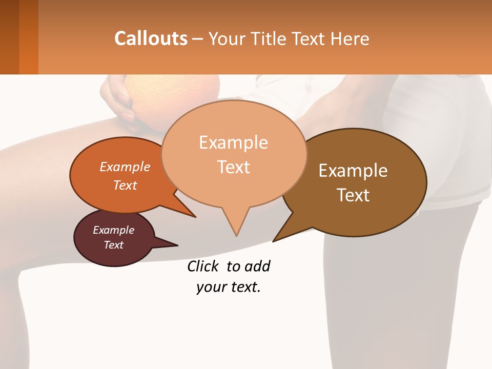 Nature Model Man PowerPoint Template