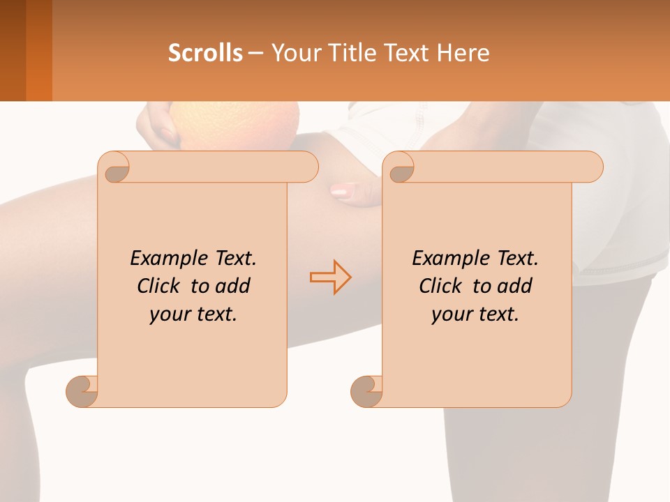 Nature Model Man PowerPoint Template