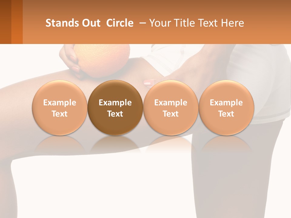 Nature Model Man PowerPoint Template