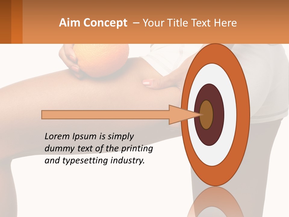 Nature Model Man PowerPoint Template