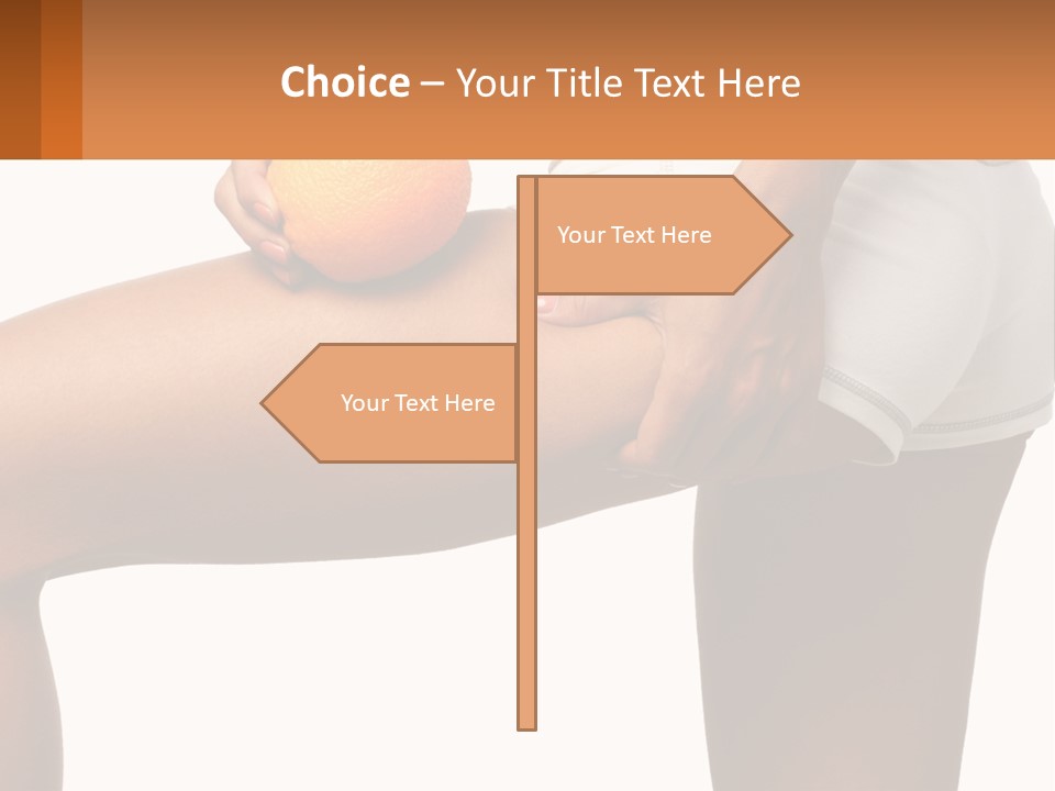 Nature Model Man PowerPoint Template