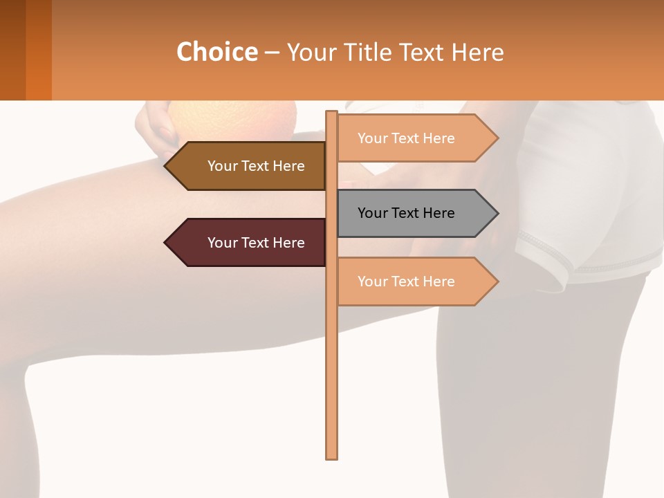 Nature Model Man PowerPoint Template