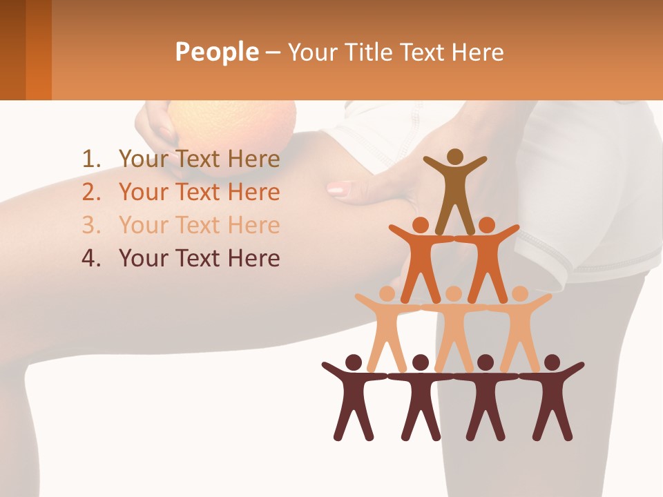 Nature Model Man PowerPoint Template