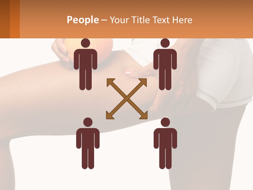 Nature Model Man PowerPoint Template