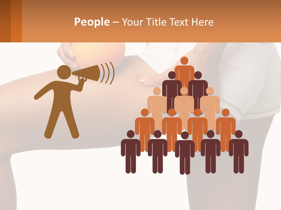 Nature Model Man PowerPoint Template