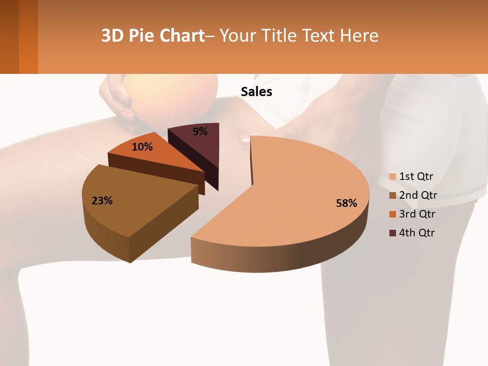 Nature Model Man PowerPoint Template