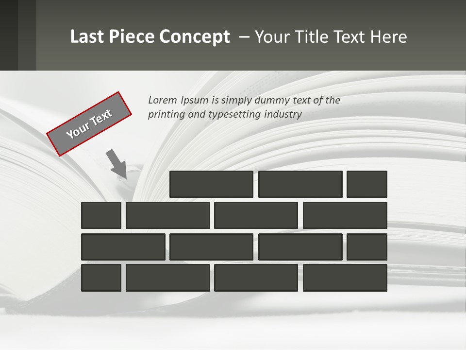 Construction Hand Lawn PowerPoint Template
