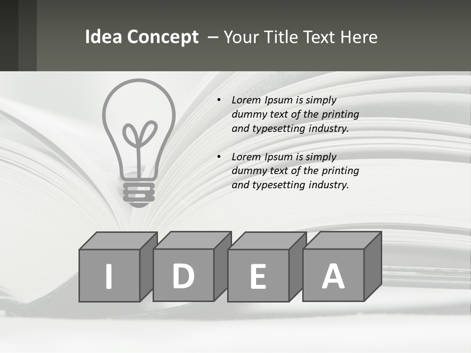 Construction Hand Lawn PowerPoint Template