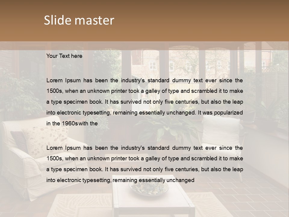 Agent Sky Human Hand PowerPoint Template