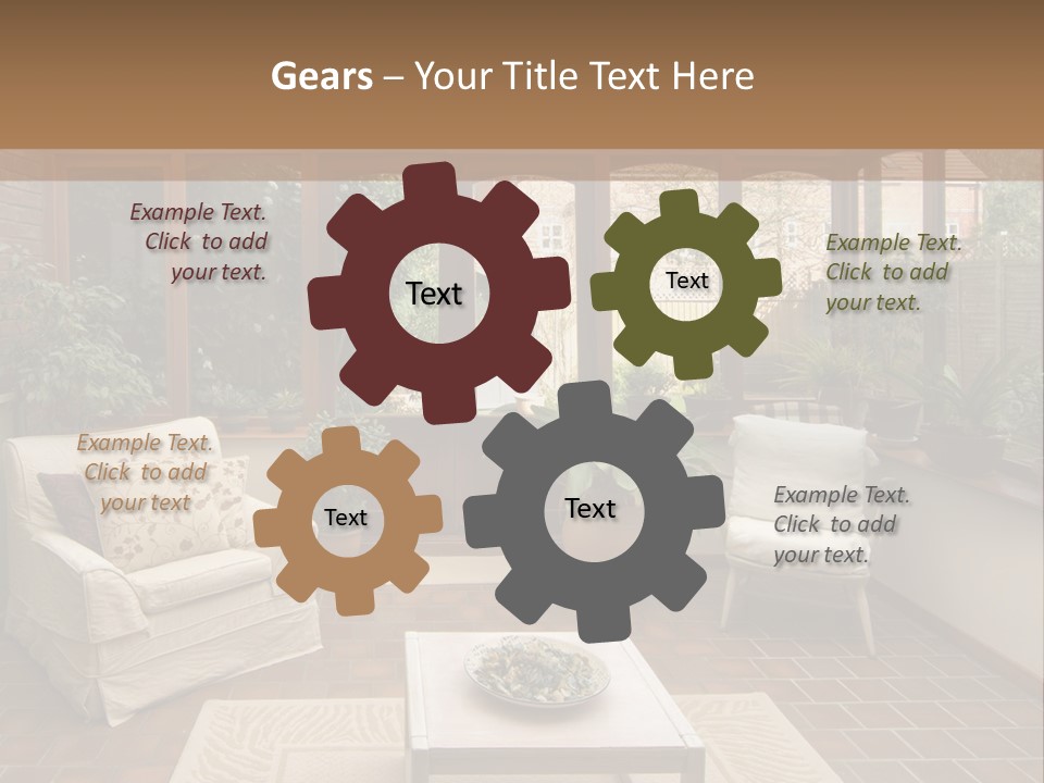 Agent Sky Human Hand PowerPoint Template