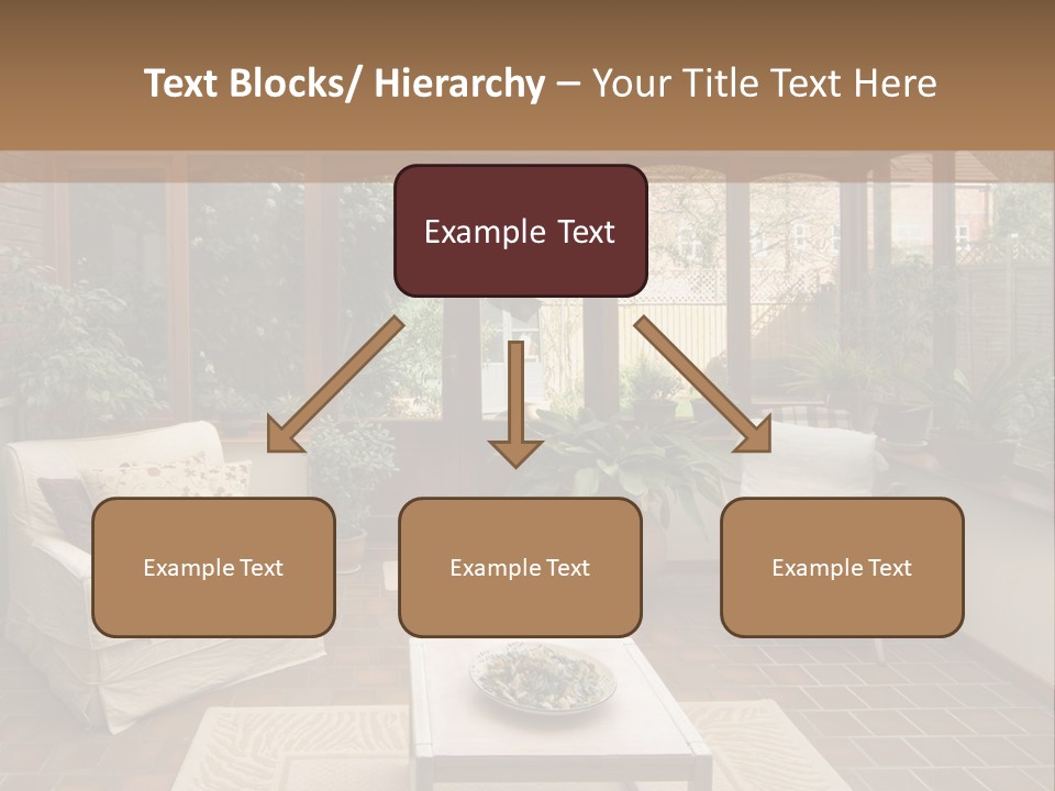 Agent Sky Human Hand PowerPoint Template