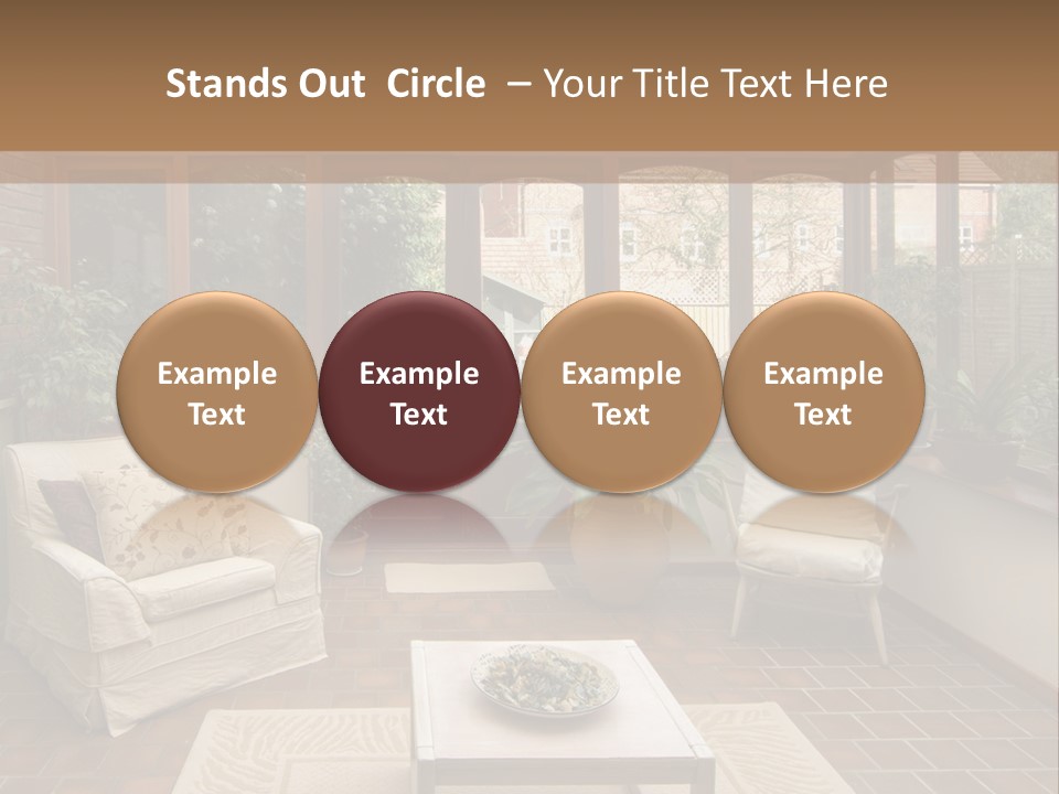 Agent Sky Human Hand PowerPoint Template