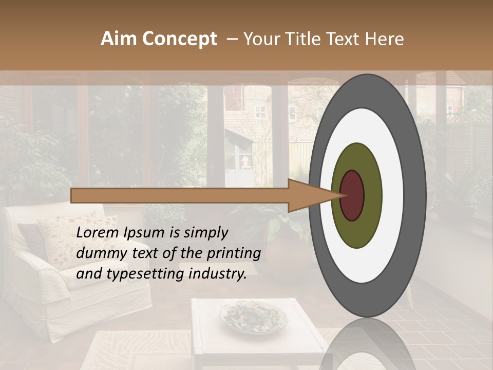 Agent Sky Human Hand PowerPoint Template