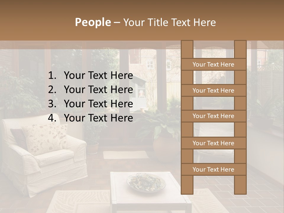 Agent Sky Human Hand PowerPoint Template