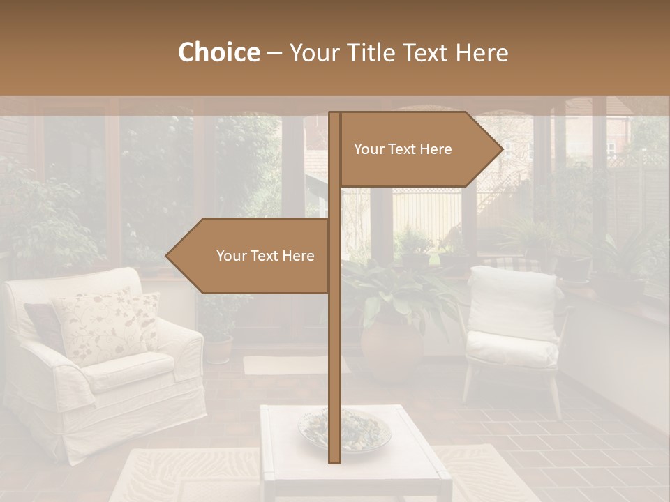 Agent Sky Human Hand PowerPoint Template