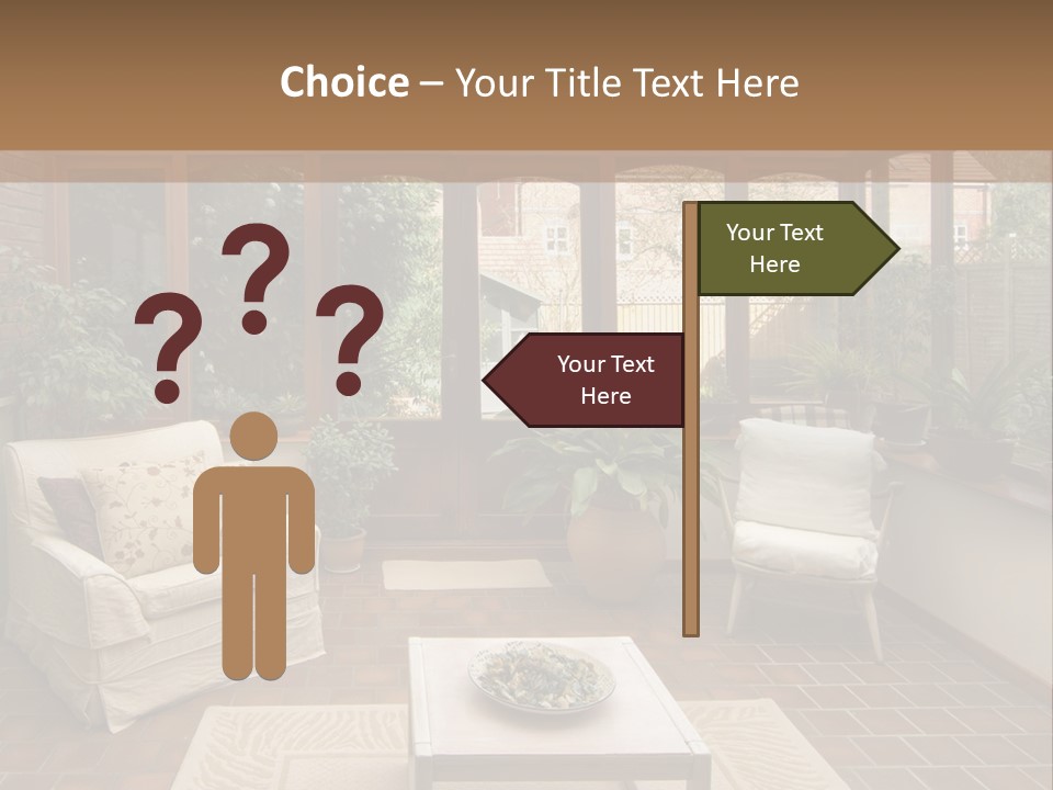 Agent Sky Human Hand PowerPoint Template