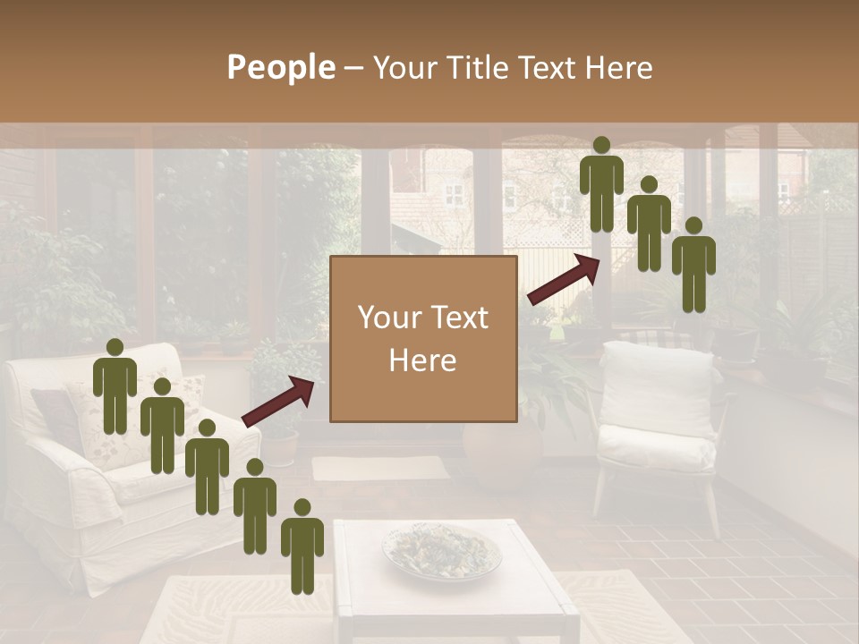 Agent Sky Human Hand PowerPoint Template