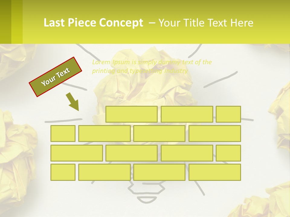 Construction Model Cloud PowerPoint Template
