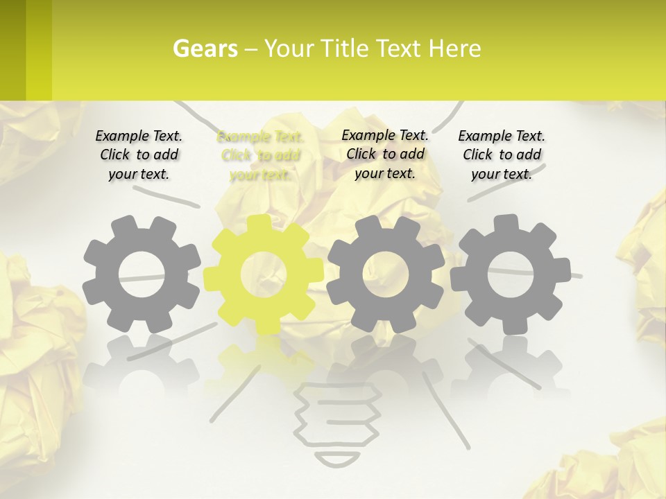 Construction Model Cloud PowerPoint Template