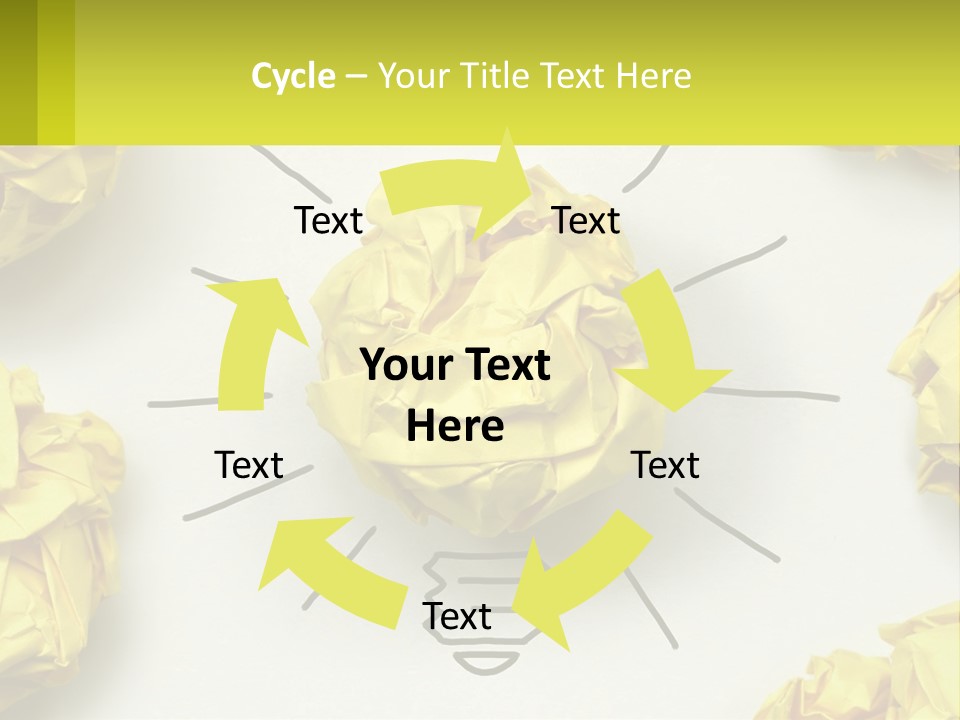 Construction Model Cloud PowerPoint Template