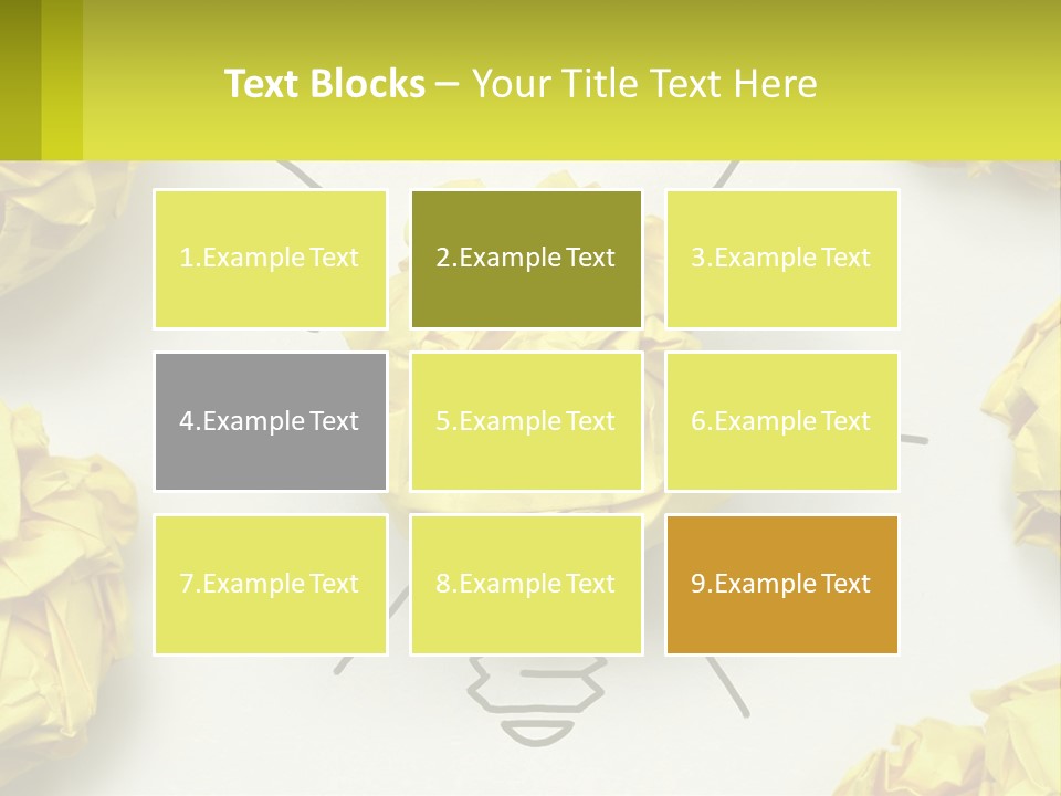 Construction Model Cloud PowerPoint Template