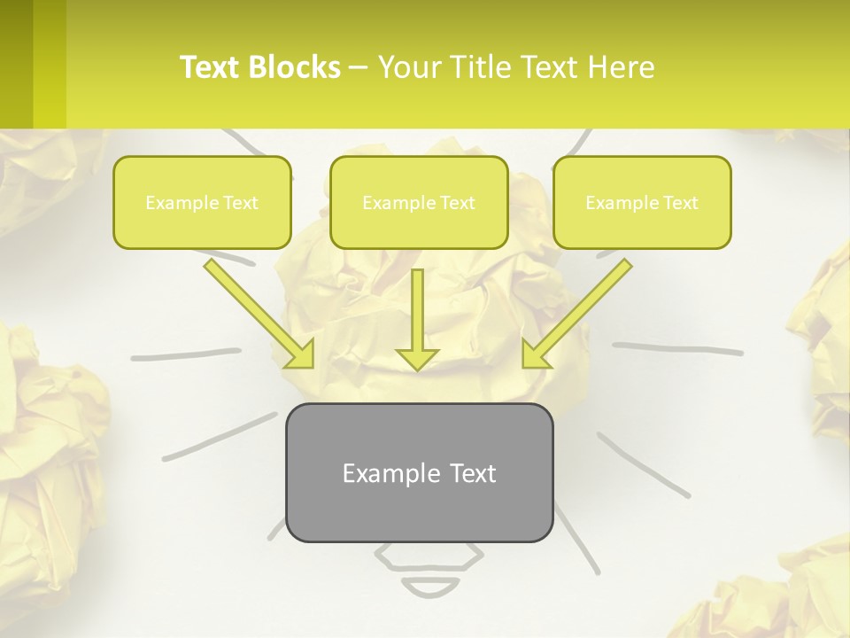 Construction Model Cloud PowerPoint Template
