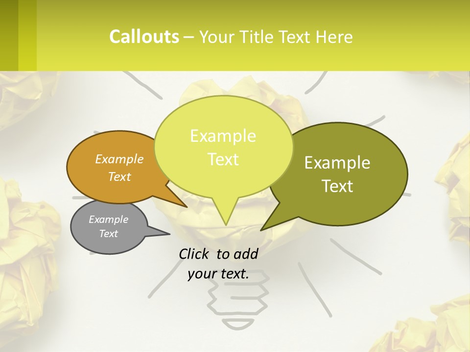 Construction Model Cloud PowerPoint Template