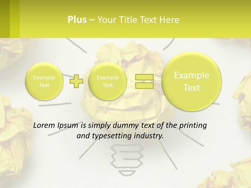 Construction Model Cloud PowerPoint Template