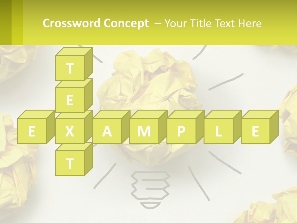 Construction Model Cloud PowerPoint Template
