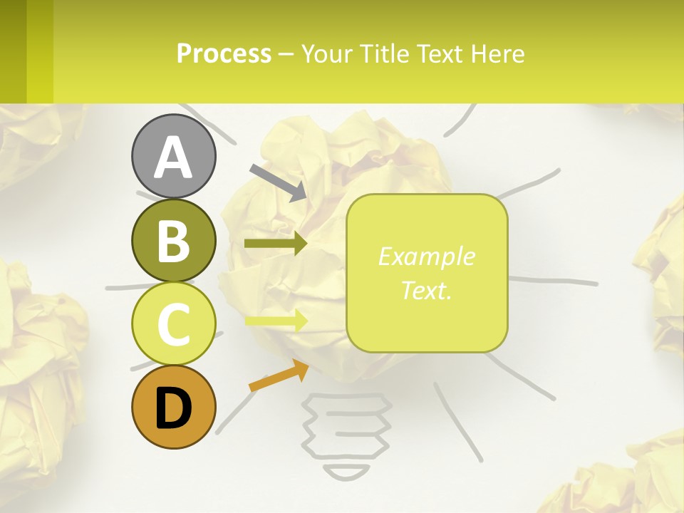 Construction Model Cloud PowerPoint Template
