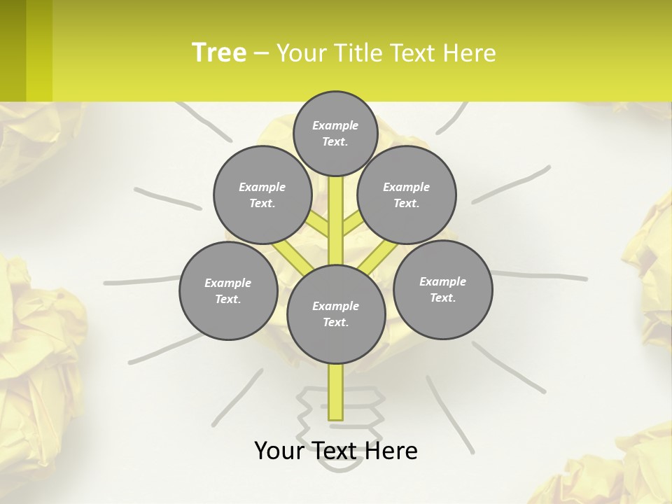 Construction Model Cloud PowerPoint Template