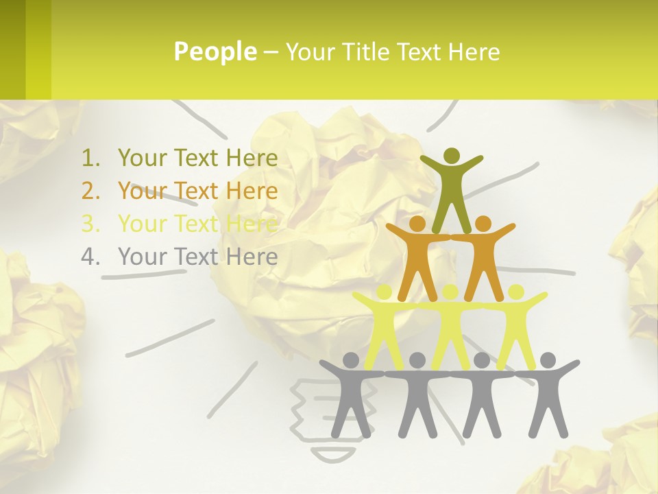 Construction Model Cloud PowerPoint Template