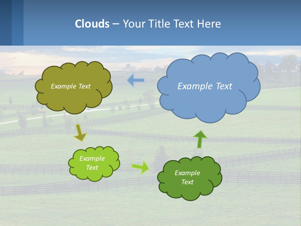 Purchase Investment Cloud PowerPoint Template
